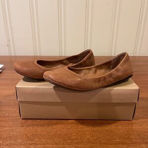 Lucky Brand Emmie Ballet Leather Flats Women's